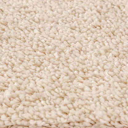 vidaXL Anti-Rutsch Shaggy Teppich Creme 200 x 200 cm PP