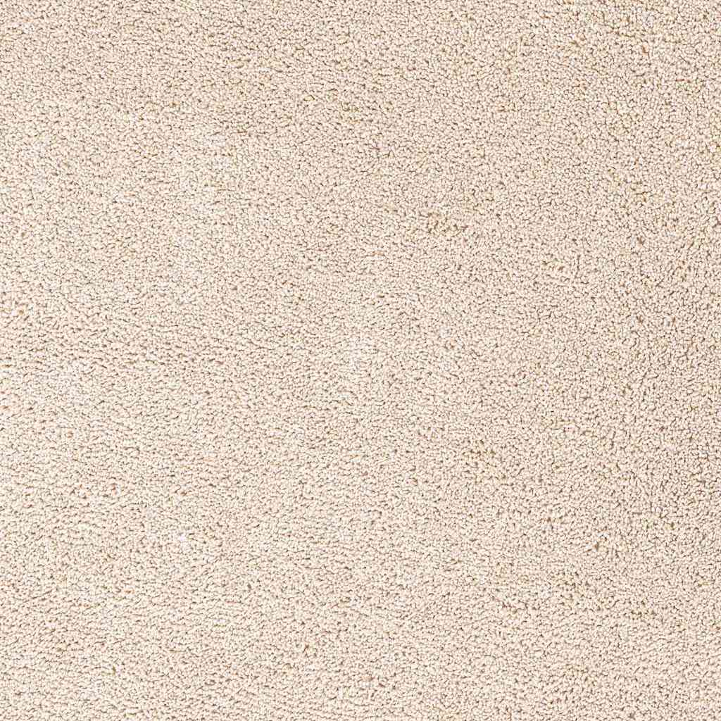 vidaXL Anti-Rutsch Shaggy Teppich Creme 160 x 160 cm PP