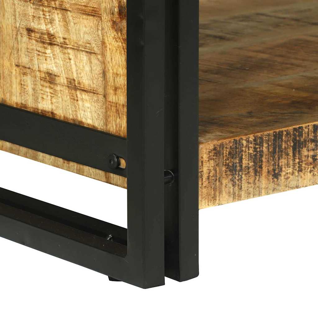 vidaXL Couchtisch Braun 120 x 50 x 38 cm Massivholz Mango