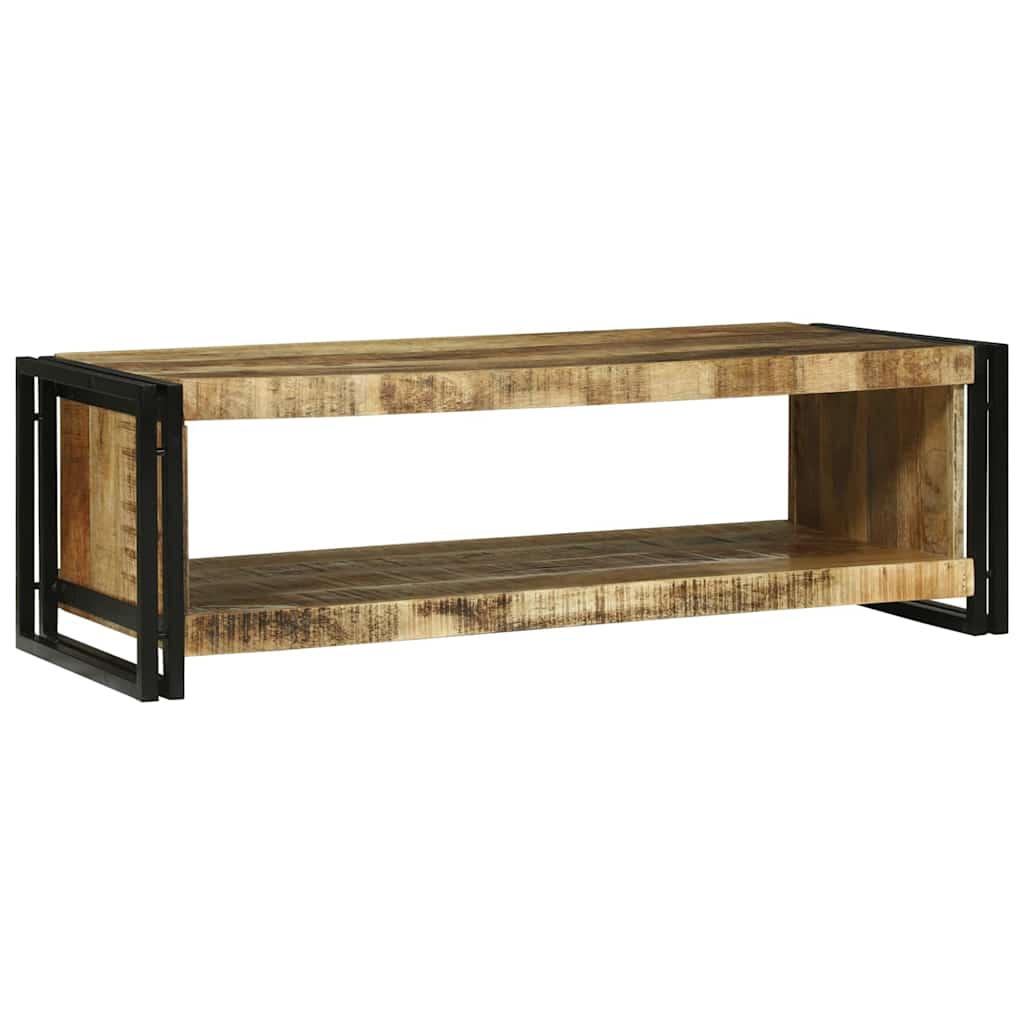 vidaXL Couchtisch Braun 120 x 50 x 38 cm Massivholz Mango
