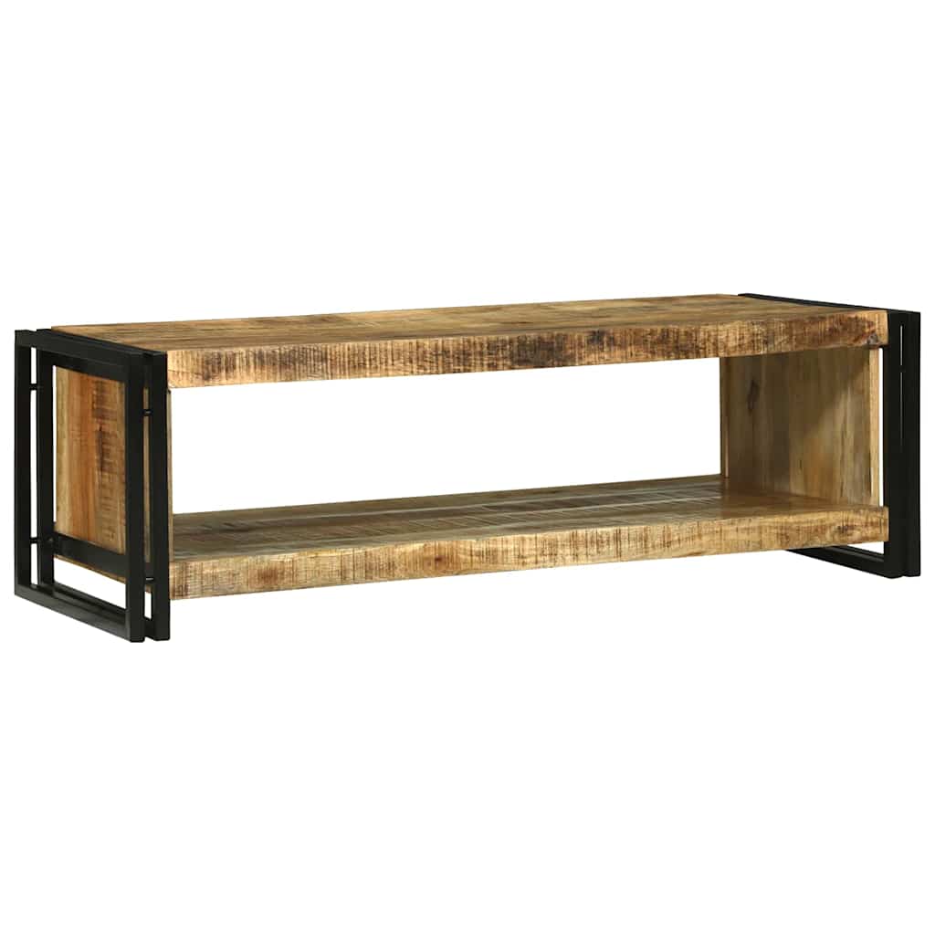 vidaXL Couchtisch Braun 120 x 50 x 38 cm Massivholz Mango