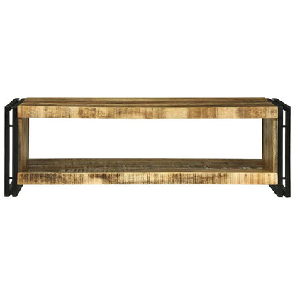 vidaXL Couchtisch Braun 120 x 50 x 38 cm Massivholz Mango