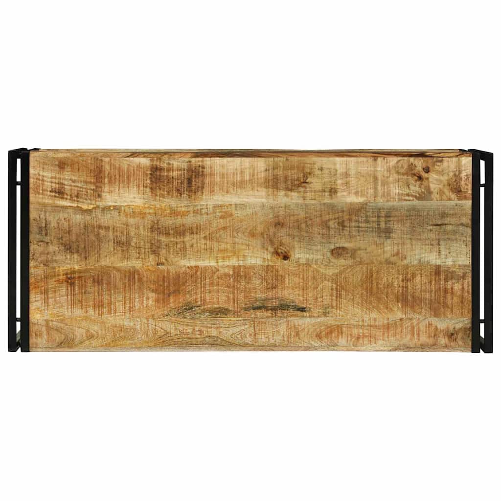 vidaXL Couchtisch Braun 120 x 50 x 38 cm Massivholz Mango