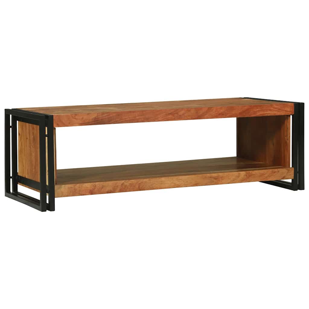 vidaXL Couchtisch Braun 120 x 50 x 38 cm Massivholz Akazie