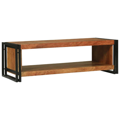 vidaXL Couchtisch Braun 120 x 50 x 38 cm Massivholz Akazie