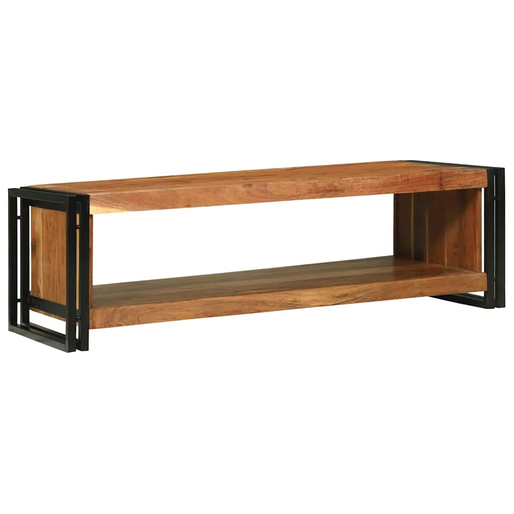 vidaXL Couchtisch Braun 120 x 50 x 38 cm Massivholz Akazie