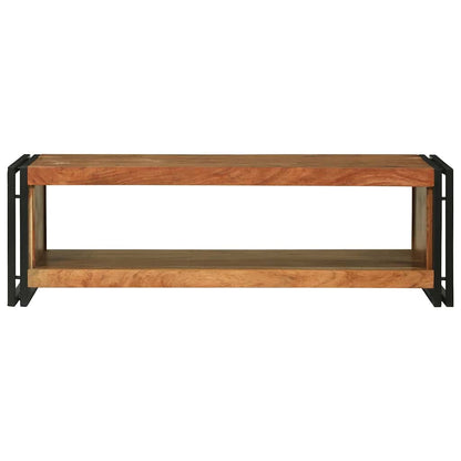 vidaXL Couchtisch Braun 120 x 50 x 38 cm Massivholz Akazie