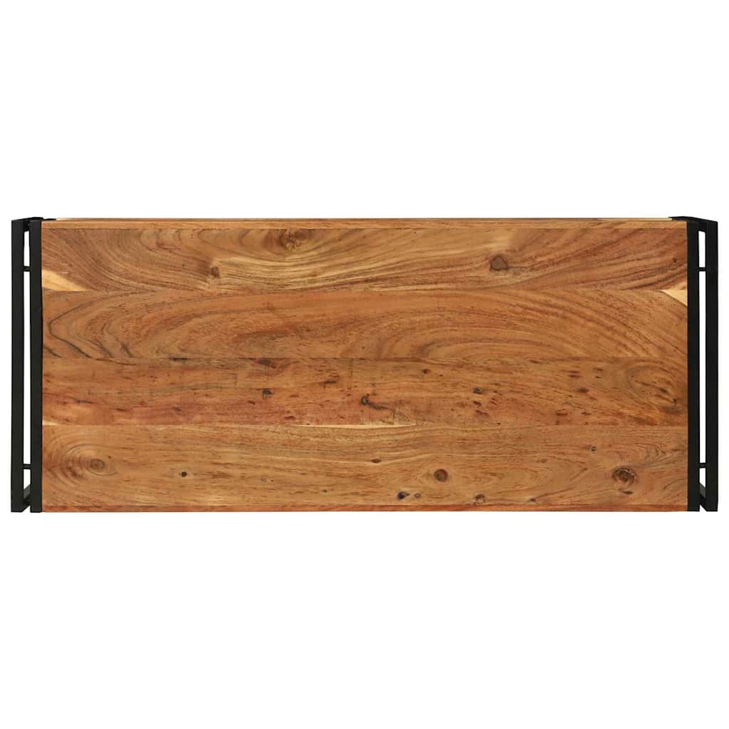 vidaXL Couchtisch Braun 120 x 50 x 38 cm Massivholz Akazie