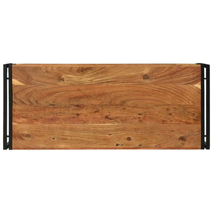 vidaXL Couchtisch Braun 120 x 50 x 38 cm Massivholz Akazie