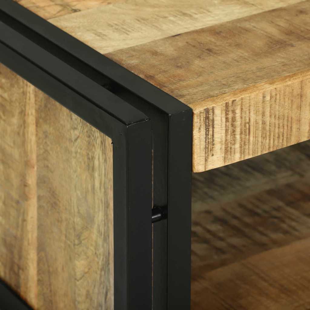 Couchtisch Braun 90 x 50 x 38 cm Massivholz Mango