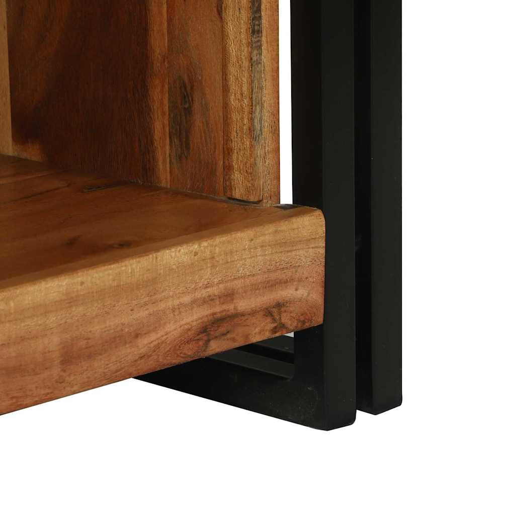 vidaXL Couchtisch Braun 90 x 50 x 38 cm Massivholz Akazie