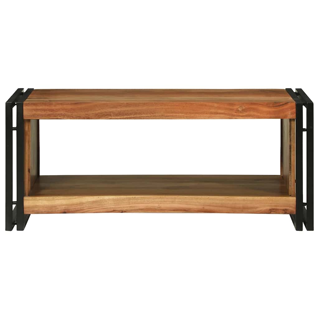 vidaXL Couchtisch Braun 90 x 50 x 38 cm Massivholz Akazie
