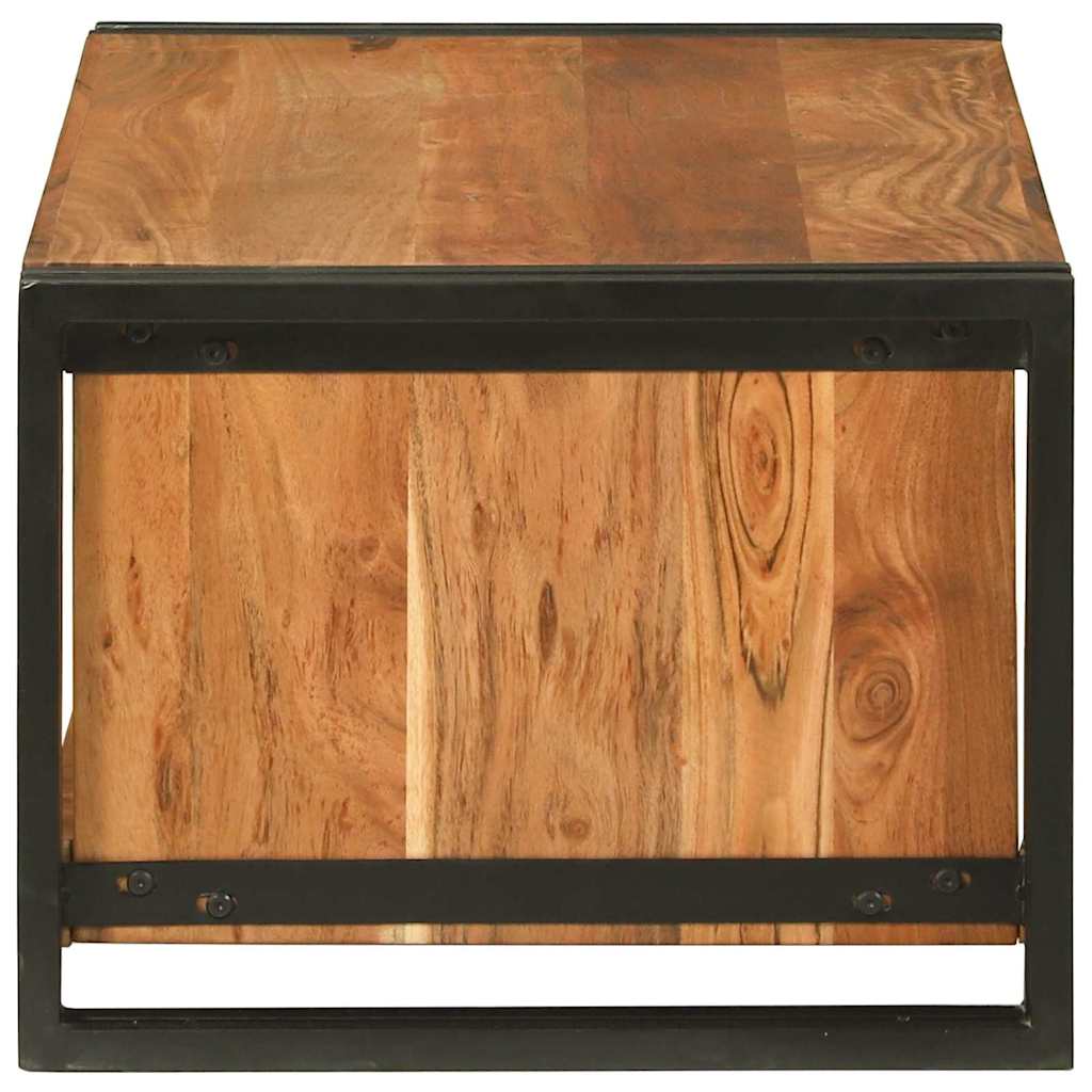vidaXL Couchtisch Braun 90 x 50 x 38 cm Massivholz Akazie