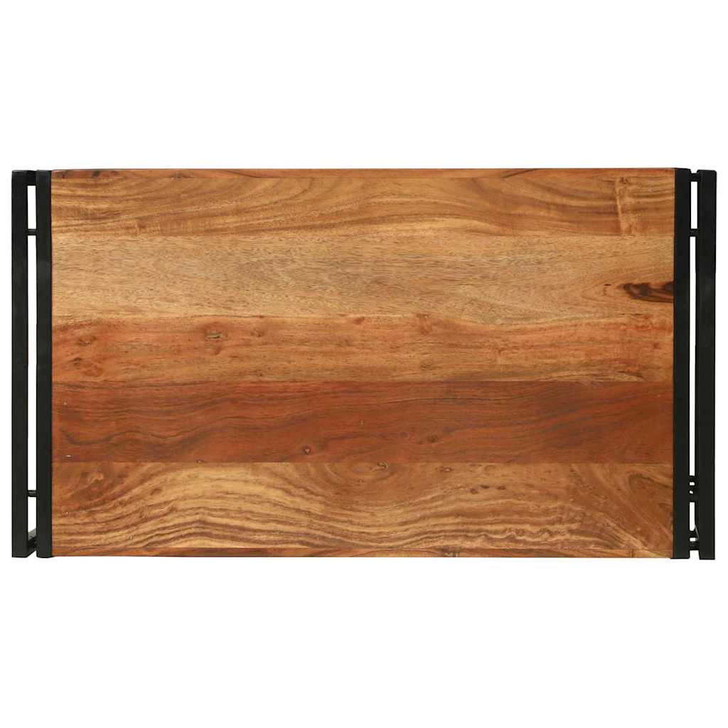 vidaXL Couchtisch Braun 90 x 50 x 38 cm Massivholz Akazie