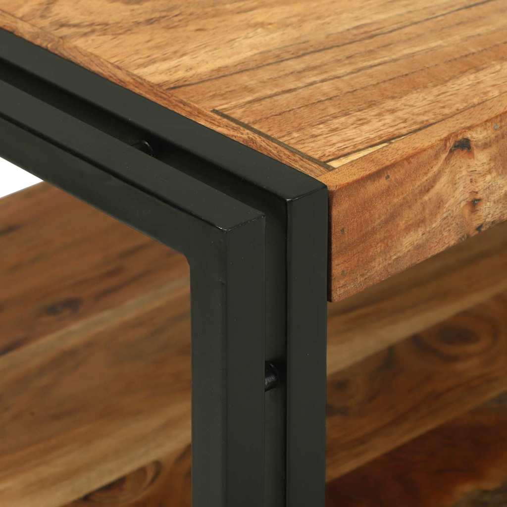 vidaXL Couchtisch Braun 120 x 50 x 38 cm Massivholz Akazie
