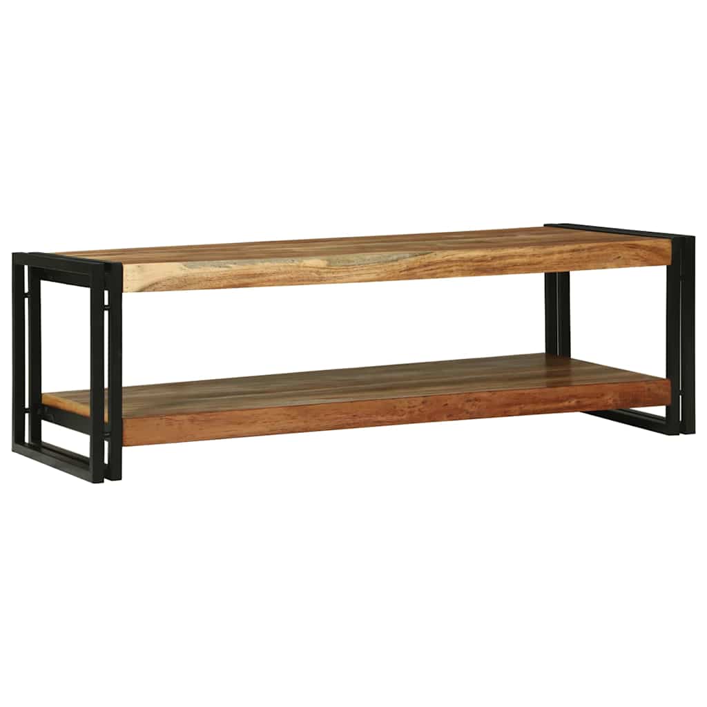 vidaXL Couchtisch Braun 120 x 50 x 38 cm Massivholz Akazie