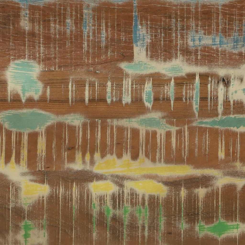 Couchtisch Mehrfarbig Massives upgecyceltes Holz