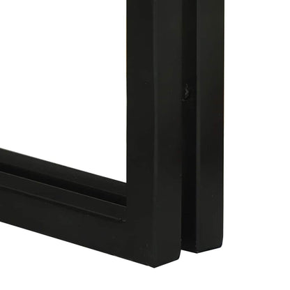 vidaXL Nestingtisch 3 pcs Massives Recyclingholz und Metall