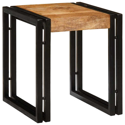 vidaXL Nestingtisch 3 pcs Massives Mango Holz und Metall