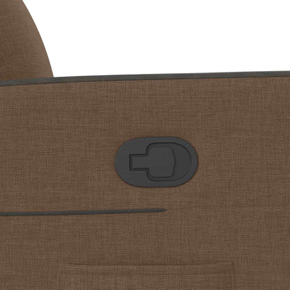 vidaXL Relaxsessel mit Aufstehhilfe Braun Stoff