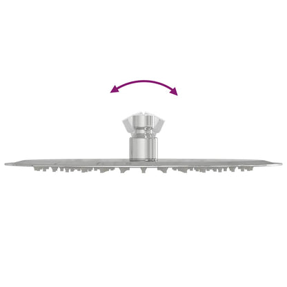 Regenbrause Edelstahl 304 25 cm Rund