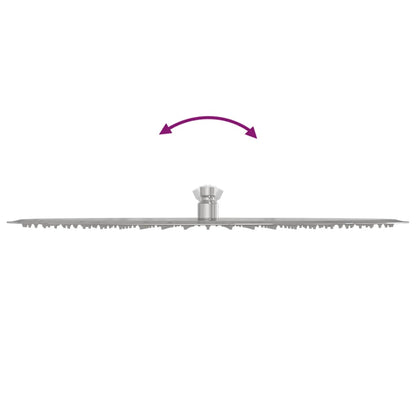 Regenbrause Edelstahl 304 50 cm Rund