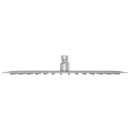 vidaXL Regenbrause Edelstahl 304 30x20 cm Rechteckig