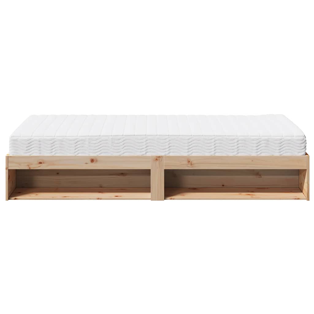 vidaXL Tagesbett mit Matratze 90x190 cm Massivholz Kiefer