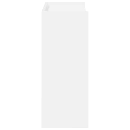 Schuhregal Weiß 60x25x62 cm Holzwerkstoff