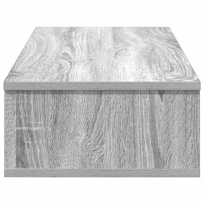 vidaXL Étagère murale avec tiroirs gris sonoma 80x31x17 cm aggloméré