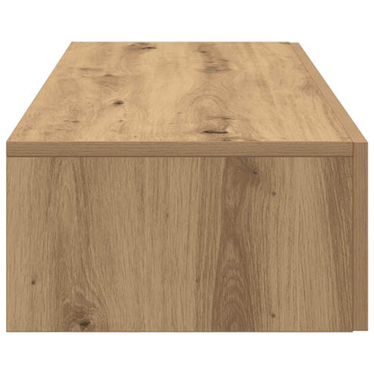 vidaXL Wandregal mit Schubladen Artisan-Eiche 60x26,5x15 cm