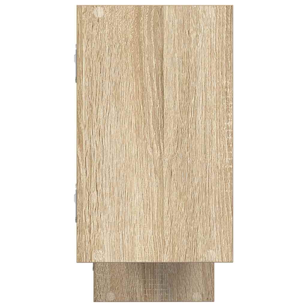 vidaXL Étagère à cubes 5 compartiments chêne Sonoma Bois d'ingénierie
