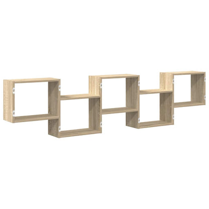 vidaXL Étagère à cubes 5 compartiments chêne Sonoma Bois d'ingénierie