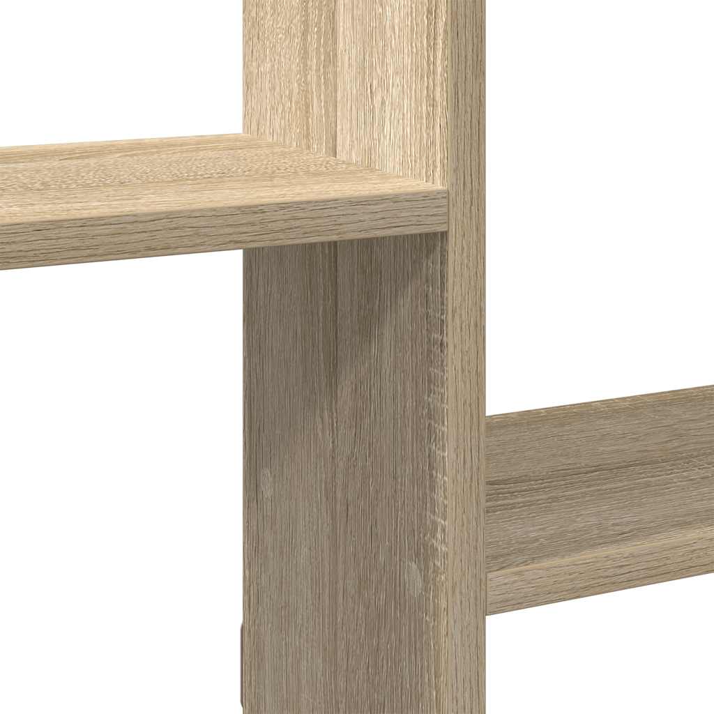 vidaXL Étagère à cubes 5 compartiments chêne Sonoma Bois d'ingénierie
