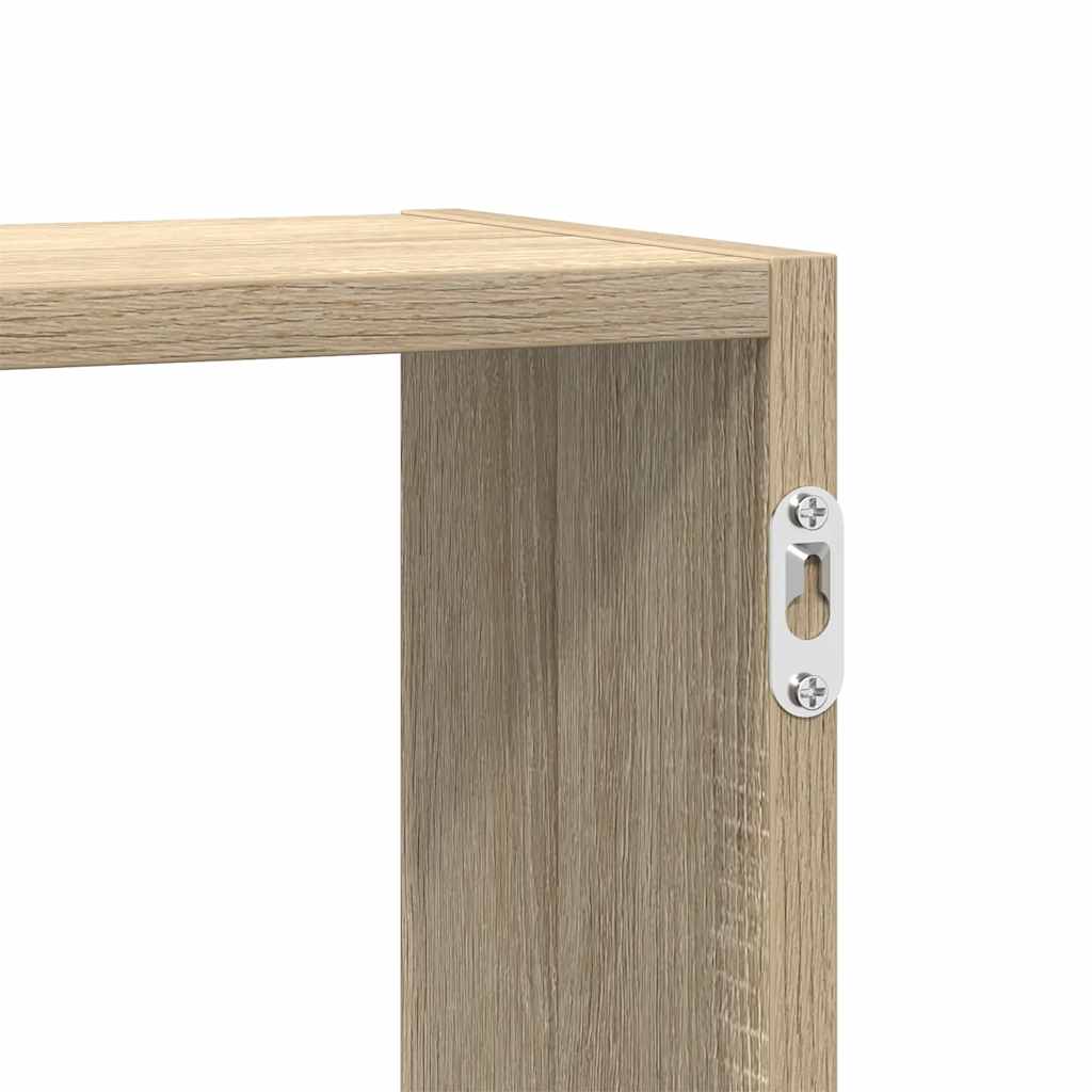 vidaXL Étagère à cubes 5 compartiments chêne Sonoma Bois d'ingénierie