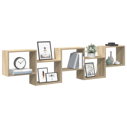 vidaXL Étagère à cubes 5 compartiments chêne Sonoma Bois d'ingénierie