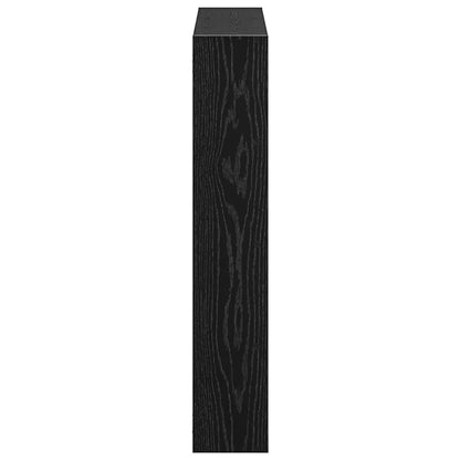 vidaXL Würfelregal 12 Fächer Schwarz Holzwerkstoff