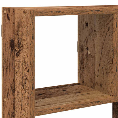 vidaXL Étagère cube 12 compartiments effet bois recyclé Bois d'ingénierie