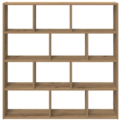 vidaXL Würfelregal 12 Fächer Artisan-Eiche Holzwerkstoff