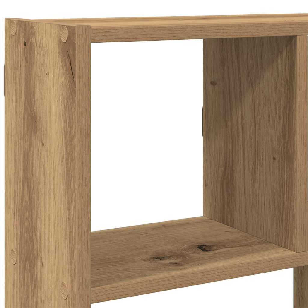 vidaXL Würfelregal 12 Fächer Artisan-Eiche Holzwerkstoff