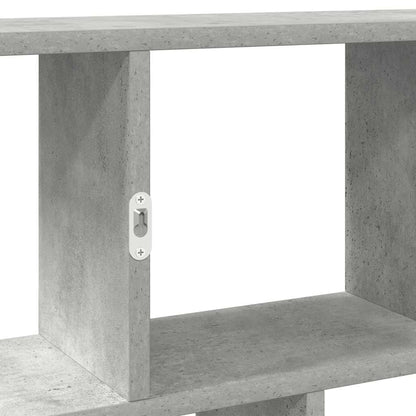 vidaXL Würfelregal 12 Fächer Betongrau Holzwerkstoff