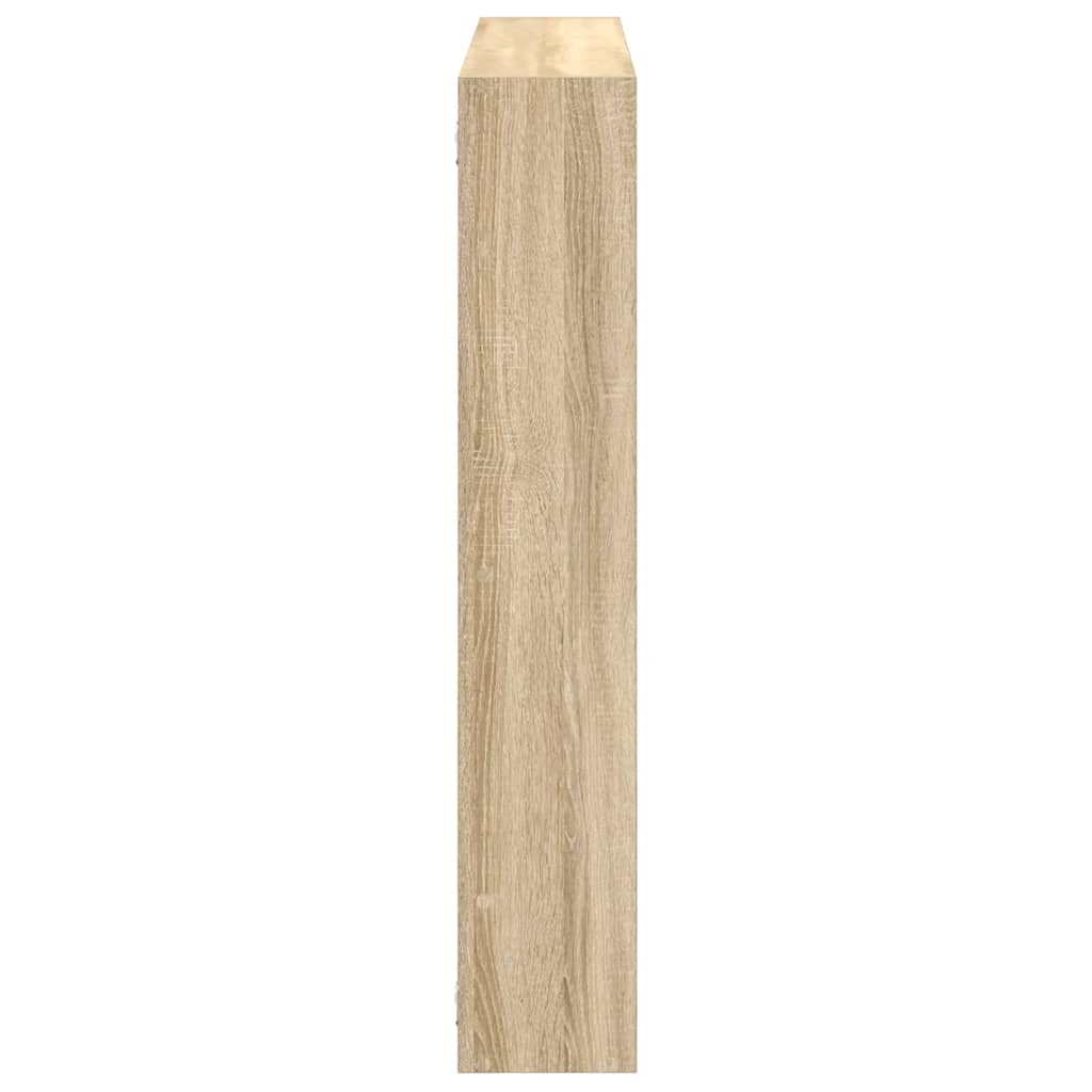 vidaXL Étagère cube 7 compartiments chêne Sonoma bois d'ingénierie