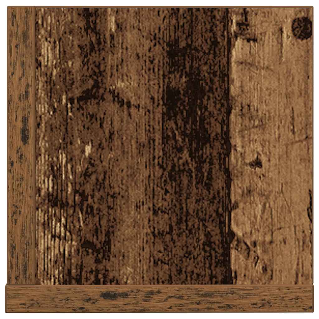 vidaXL Wandregale 2 Stk. Altholz-Optik 75x16,5x16,5 cm Holzwerkstoff