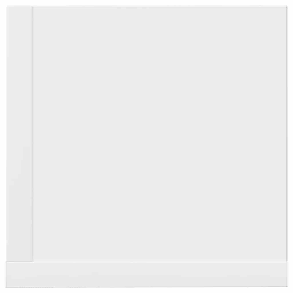 vidaXL Wandregale 2 Stk. Weiß 100x16,5x16,5 cm Holzwerkstoff