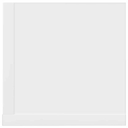 vidaXL Wandregale 2 Stk. Weiß 100x16,5x16,5 cm Holzwerkstoff