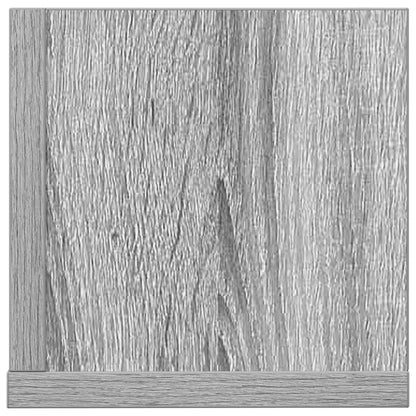 vidaXL Étagères murales 2 pcs Gris Sonoma 100x16,5x16,5 cm Bois d'ingénierie