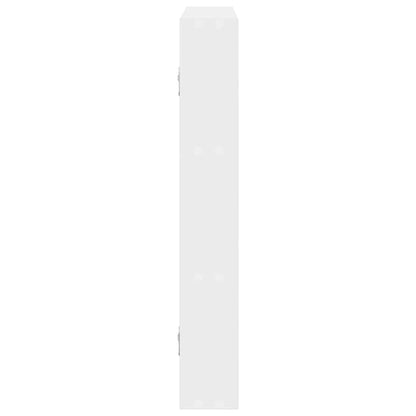 vidaXL Wandregal Weiß 43x9x60 cm Holzwerkstoff