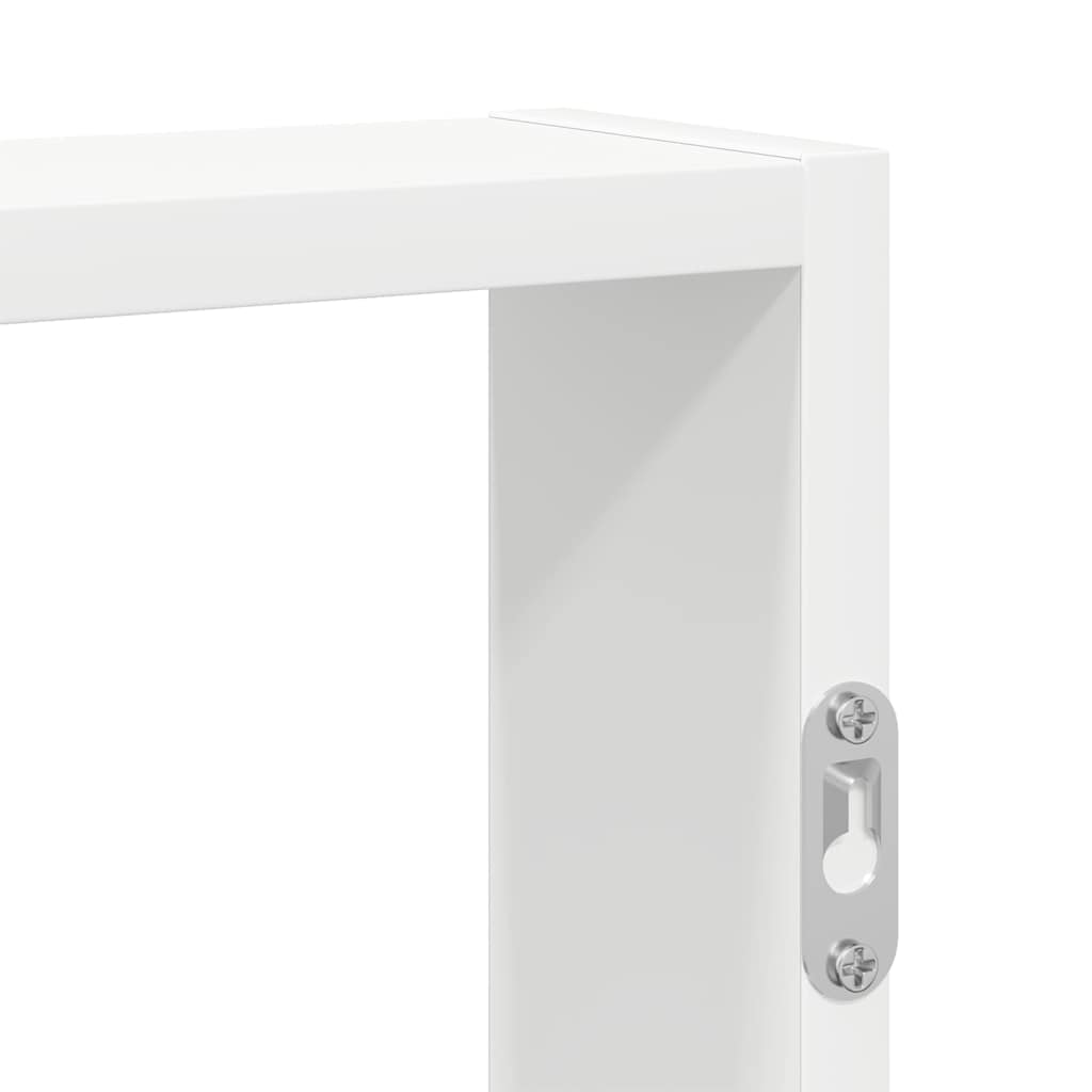 vidaXL Wandregal Weiß 43x9x60 cm Holzwerkstoff