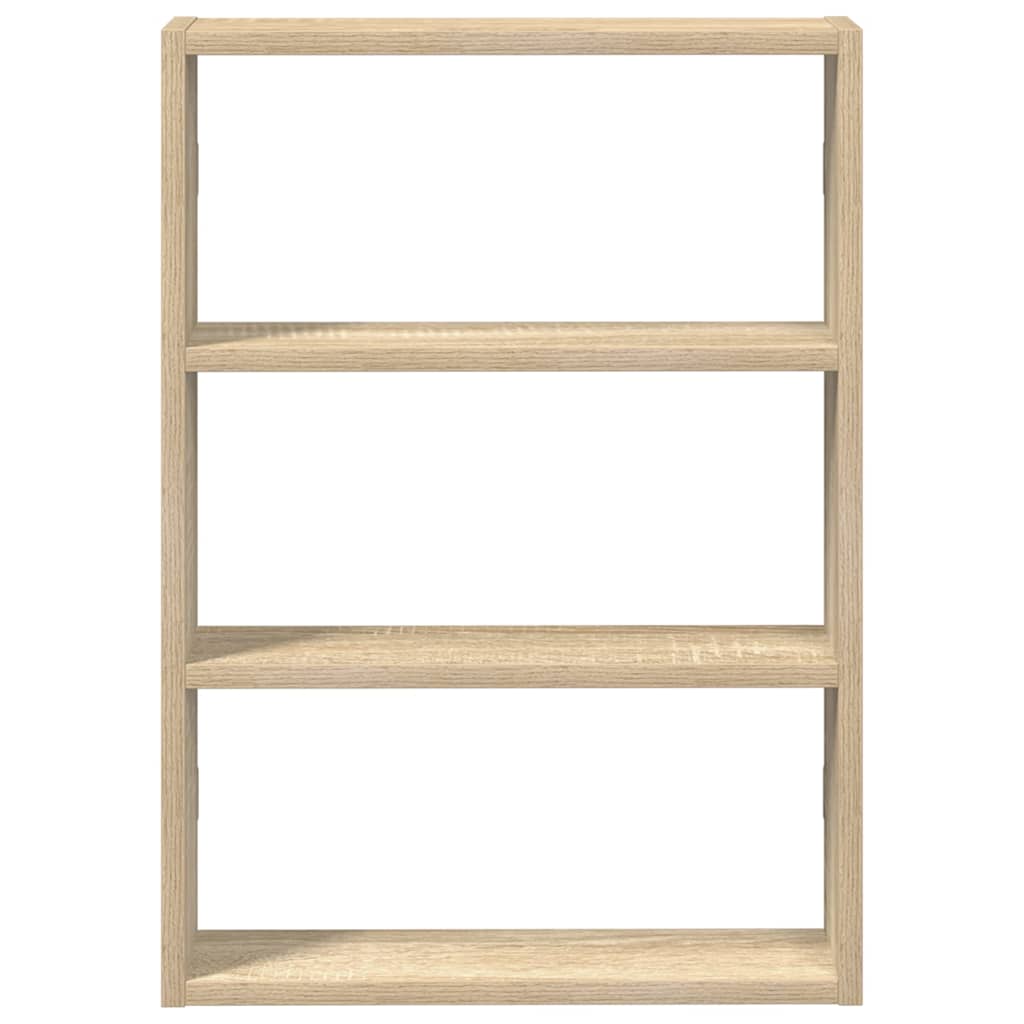 vidaXL Étagère murale Chêne Sonoma 43x9x60 cm Bois d'ingénierie