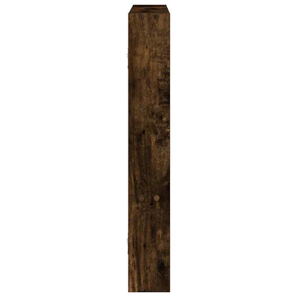 vidaXL Étagère murale aspect chêne fumé 43x9x60 cm Bois d'ingénierie